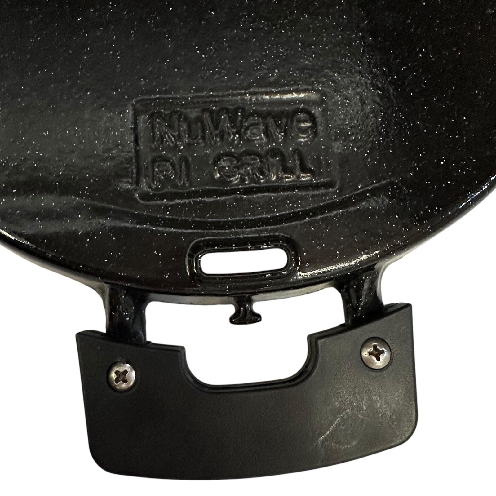 Precision NuWave Cast Iron Grill Model Black 31104A 16.5 x 10.25 in READ