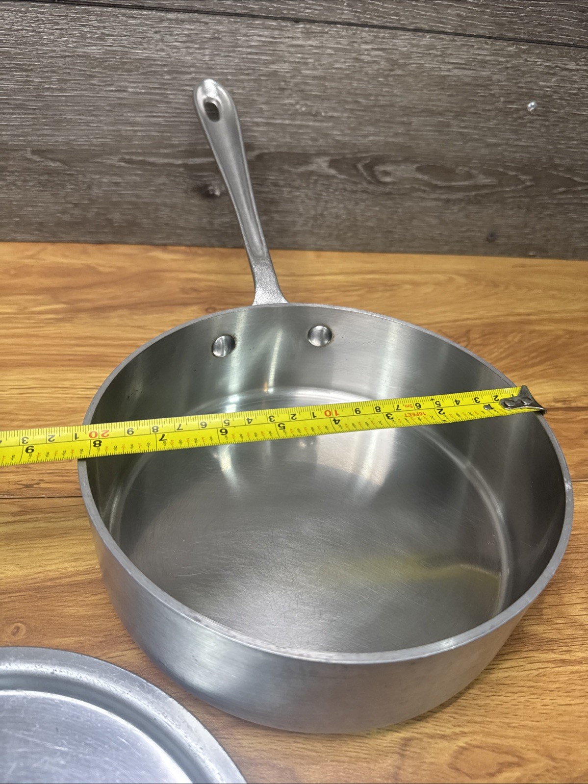 All-Clad Metal Crafters 8″ Master Chef 402 Saucepan Pot 2.5 Qt w/Matching Lid
