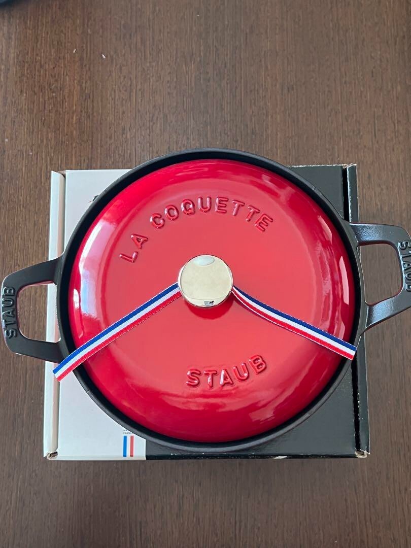 Staub Vintage Round La Cocotte Round 40508-115 2.45 L 3.5kg IH compatible F/S