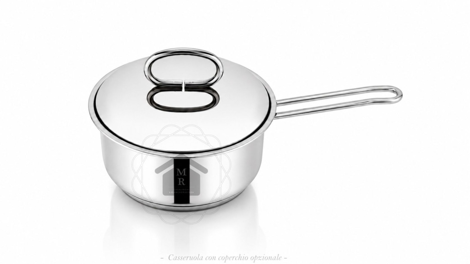18/10 Stainless Steel Casserole Inoxtherm – Induction Bottom – Workshops Prandelli