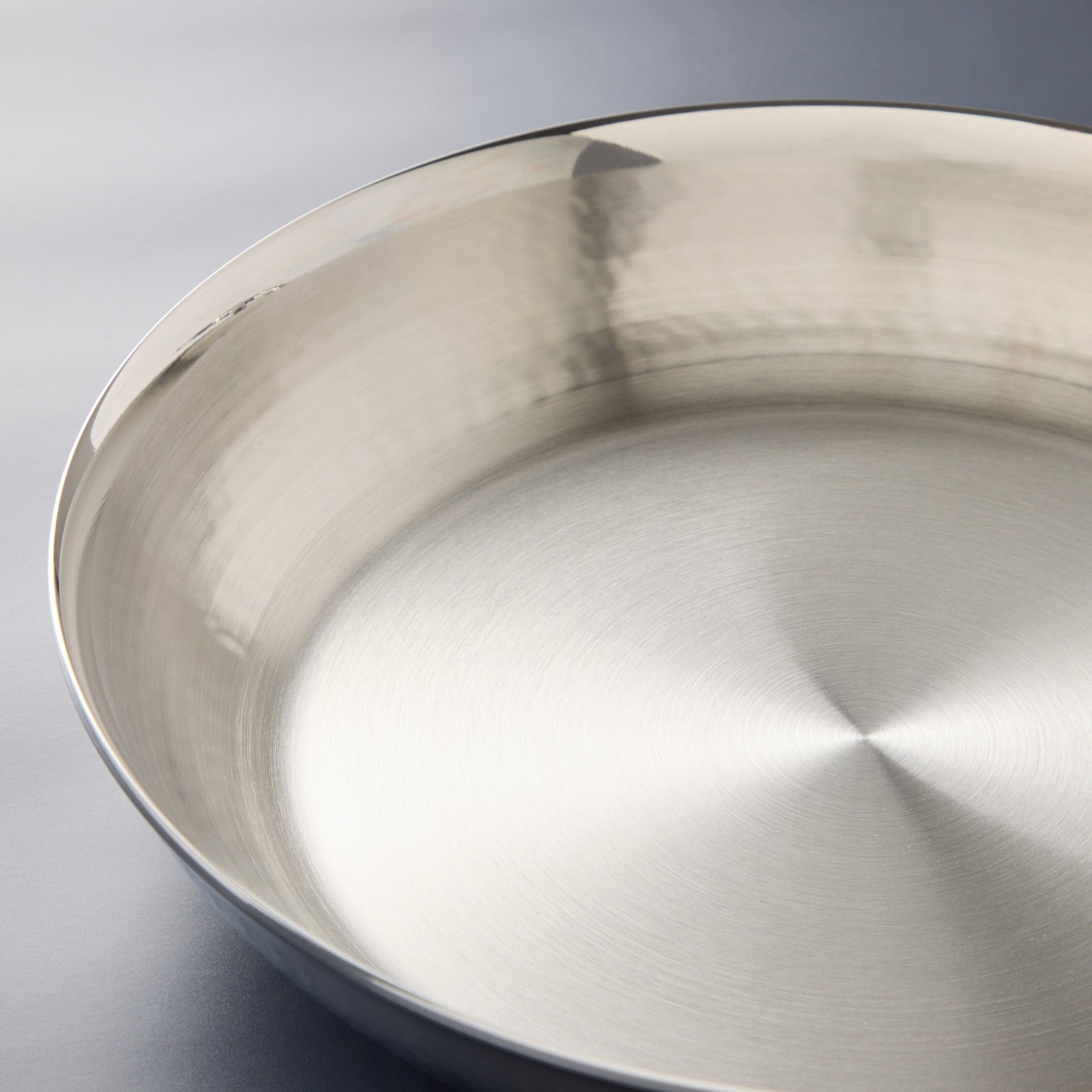 Ruffoni Opus Prima Hammered Stainless-Steel Fry Pans, 12″, Ships Free from US
