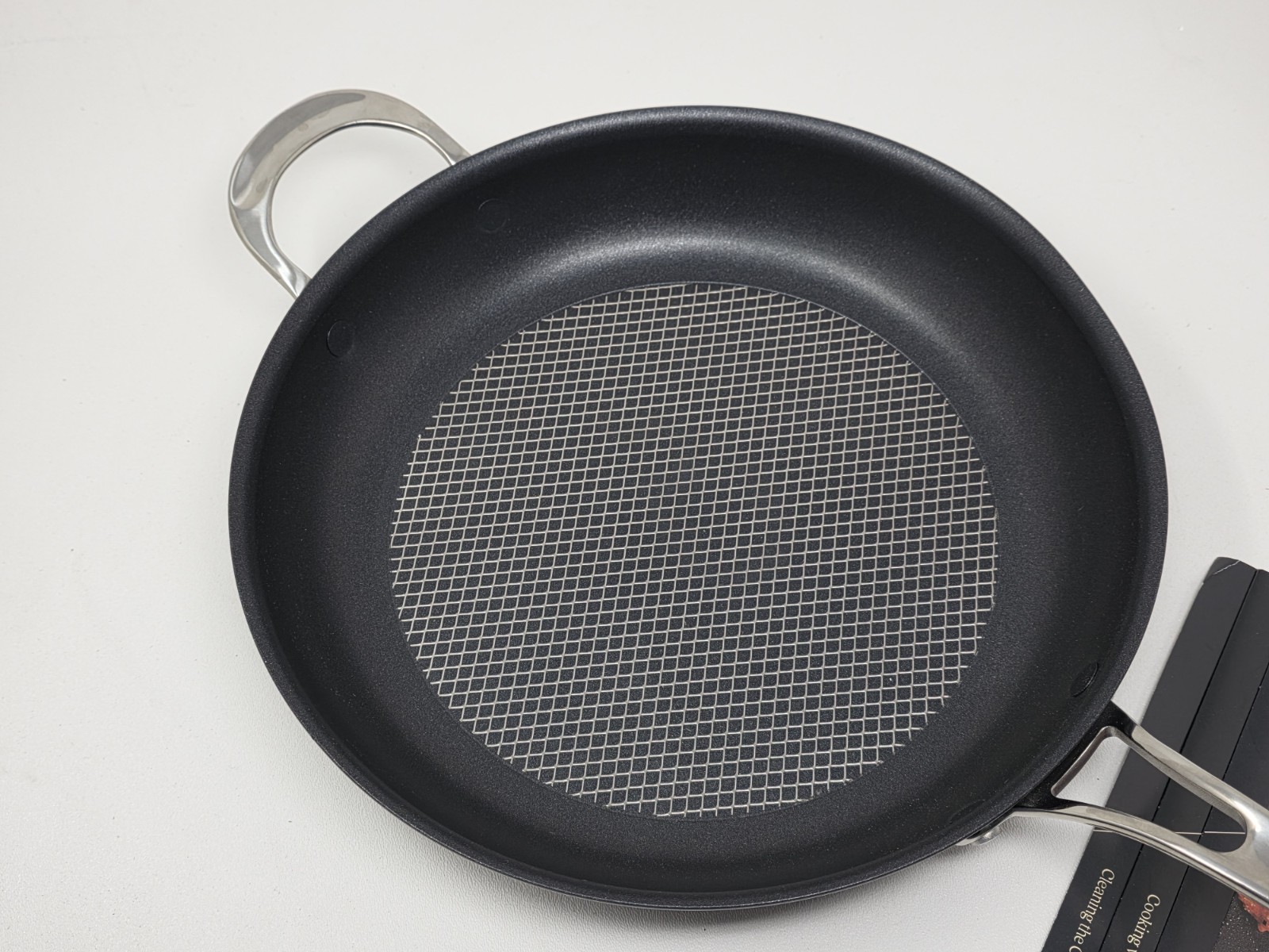 Anolon X Hybrid Nonstick Frying Pan with Helper Handle, 12″ Exclusive SearchTech