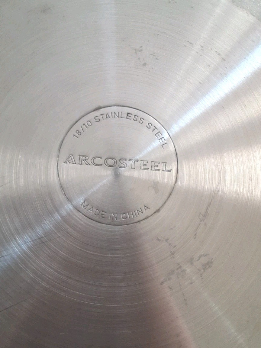 Arcosteel 18/10 Stainless Steel Roaster Pan Skillet Ships From USA