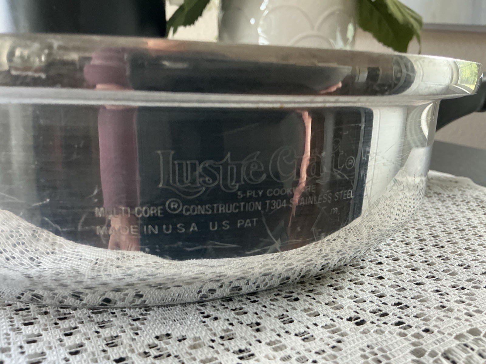 🌼Lustre Craft 5 ply Multi-core Pan/Saute/Skillet, No Lid