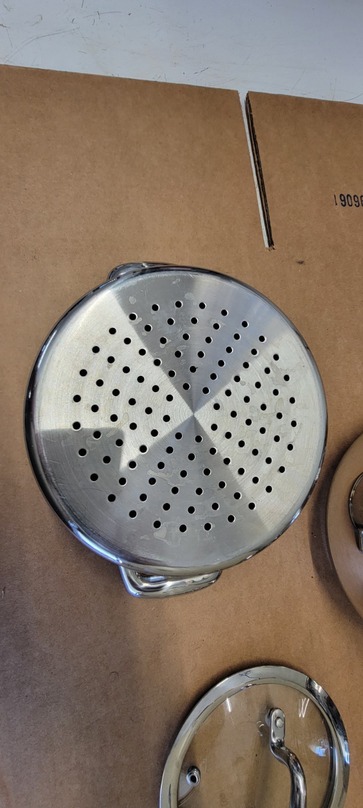 Biltmore 3 Pc Sauce Pans Pots Heavy Stainless Steel Oven Safe Steamer 3.4 2.3 QT