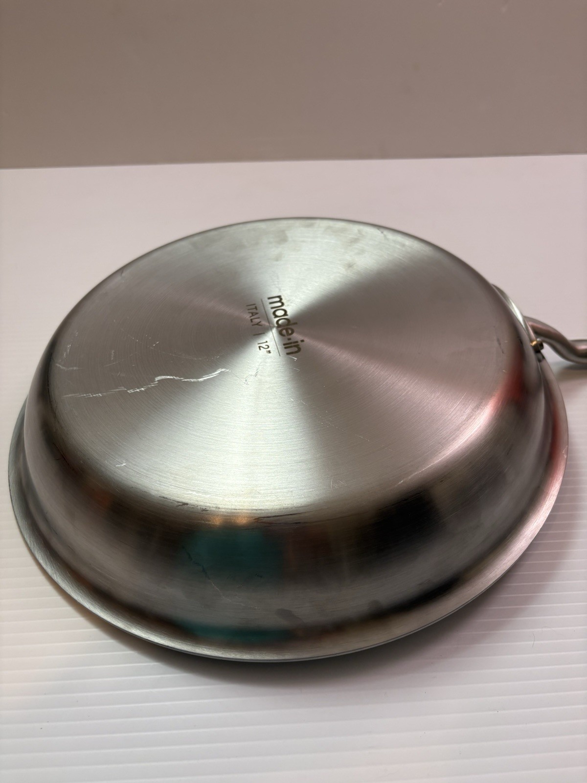 Made In Cookware Stainless Steel 12” Frying Pan 5-Ply Stainless Clad