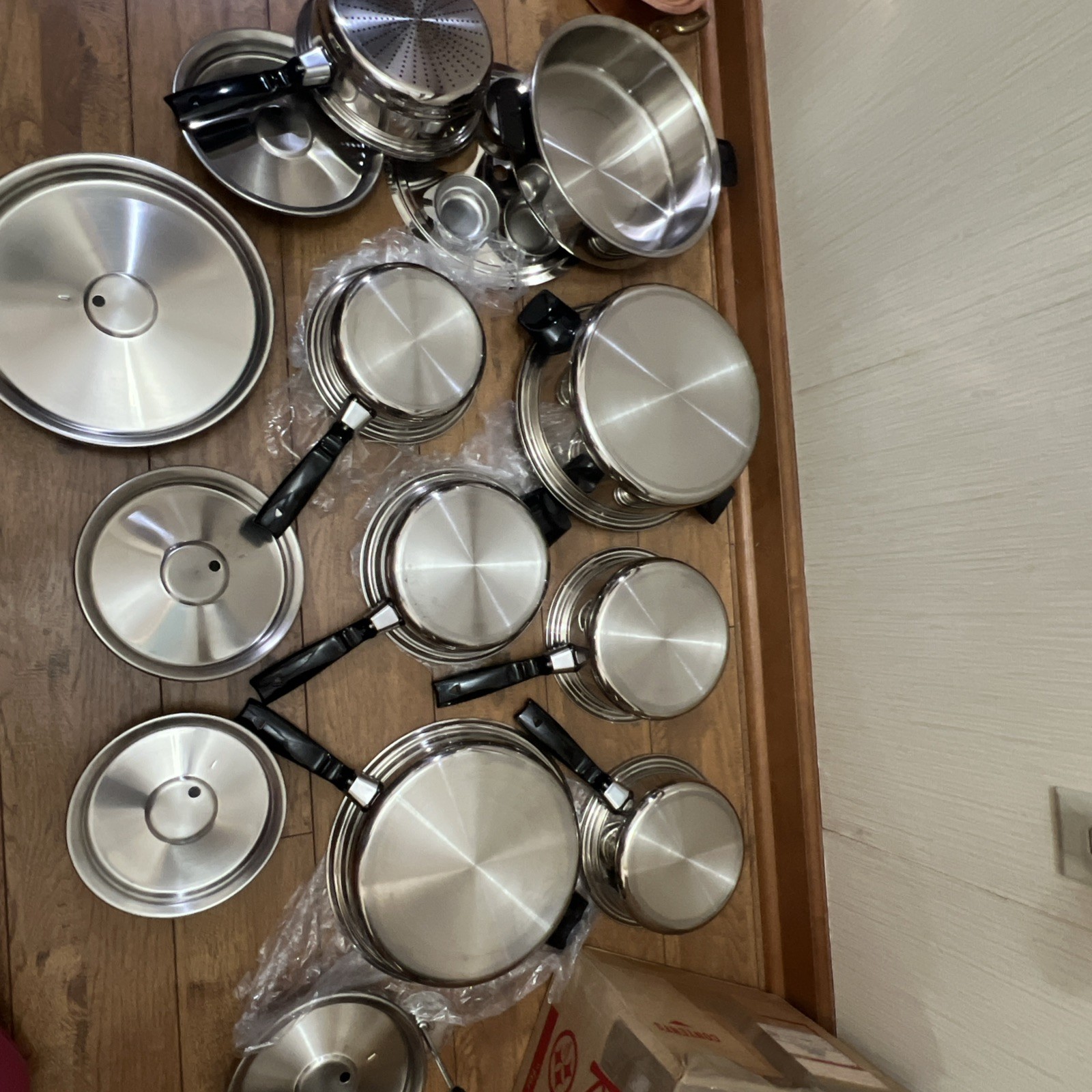lifetime west bend waterless cookware pots pans made USA Vacumatic UNUSED NEW