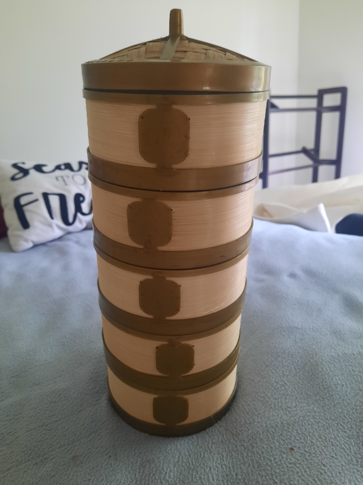 Tier Kitchen Bamboo Steamer Banding for Asian Cooking Buns Dumplings Vegetables