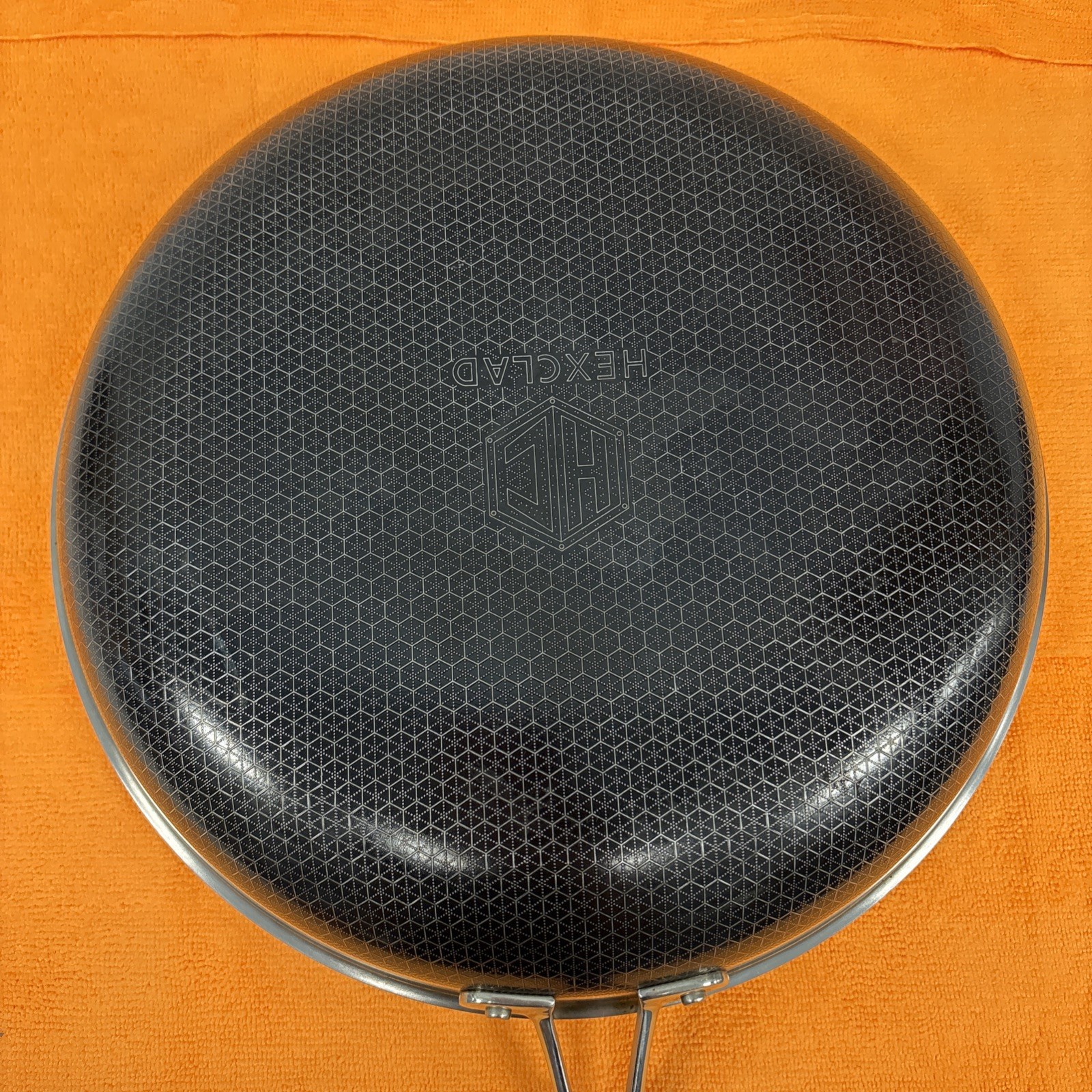 HexClad 12″ FRYING PAN 12-Inch 12 Hybrid Non-Stick NO Lid – Used Good Condition