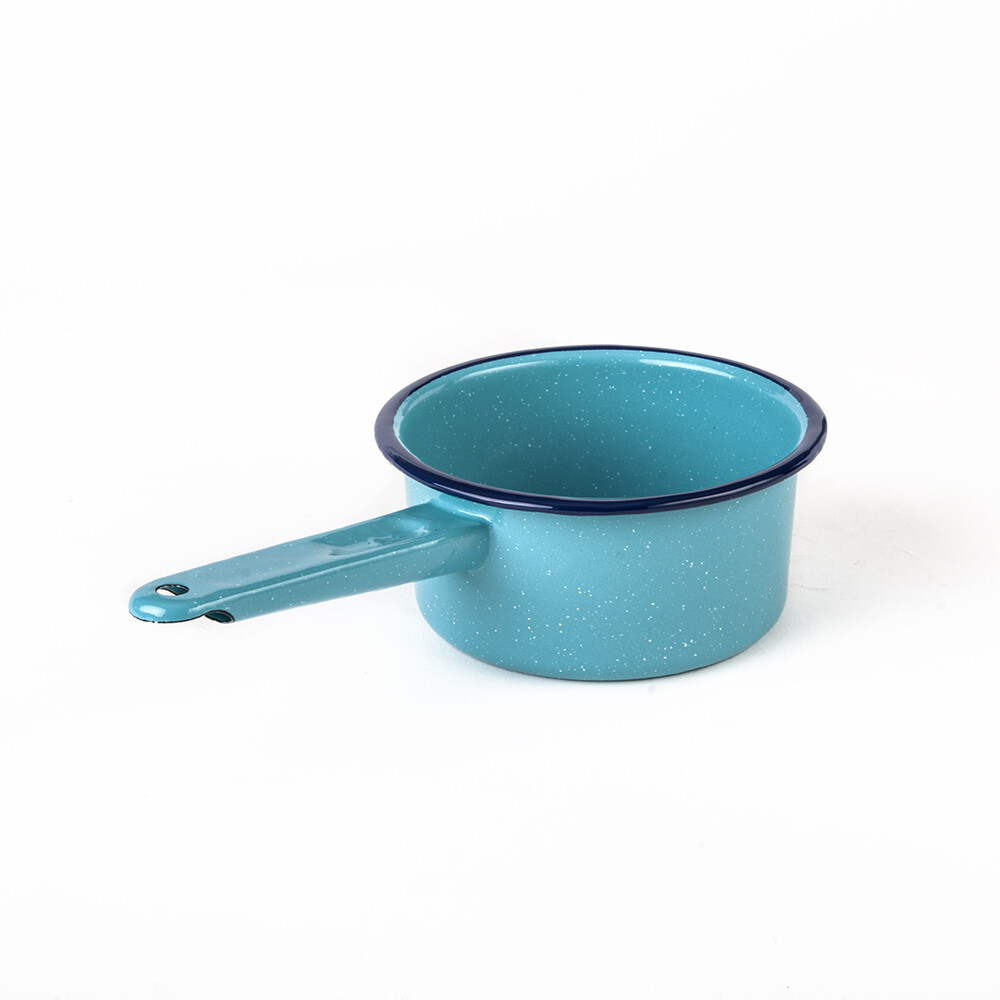 Granite Wire Saucepan, 1 Qt – Turquoise Blue