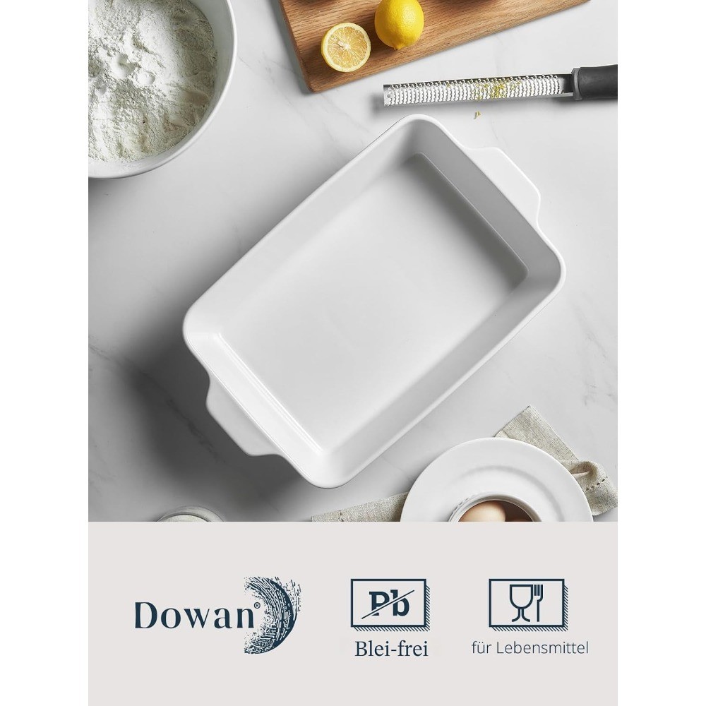 Casserole Dish, 9×13 Ceramic Baking Dish, Large Lasagna Pan