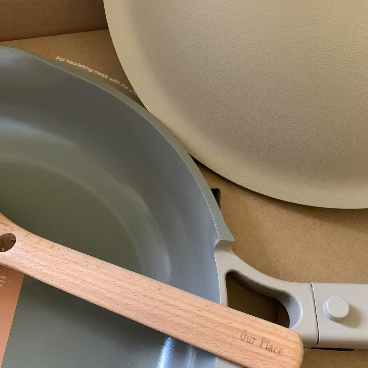 Our Place Large Always Pan 12.5” 10 in 1 Nonstick Pan w Lid & spoon