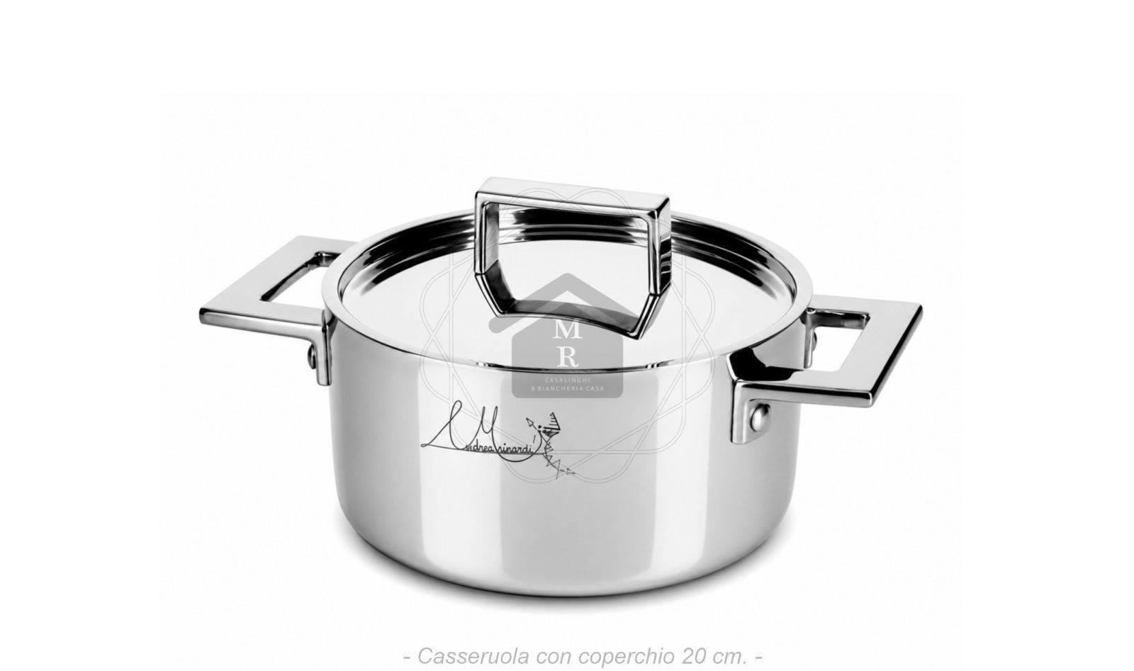 Trimetal Casserole with Lid Active Line Mepra – Suitable for Induction