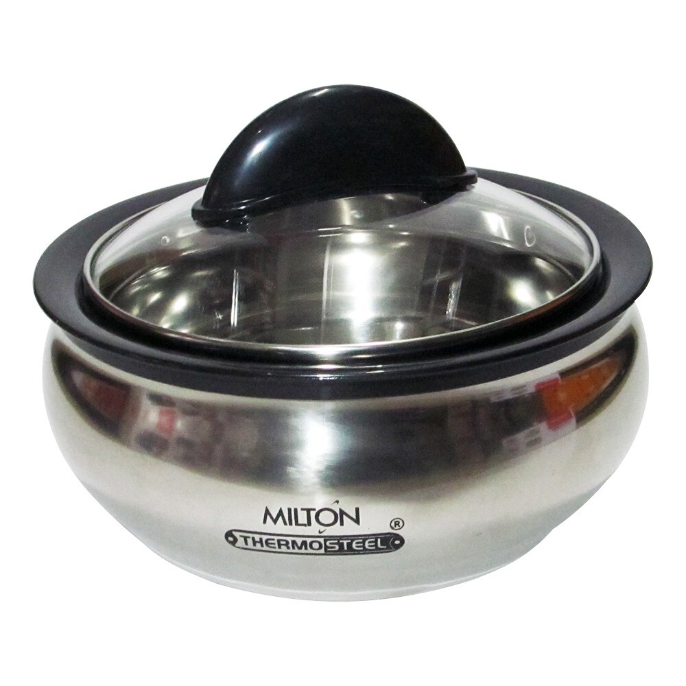 Milton Thermo Stainless Steel Insulated Casserole Keep Hot/Cold Serving Dish-1.5