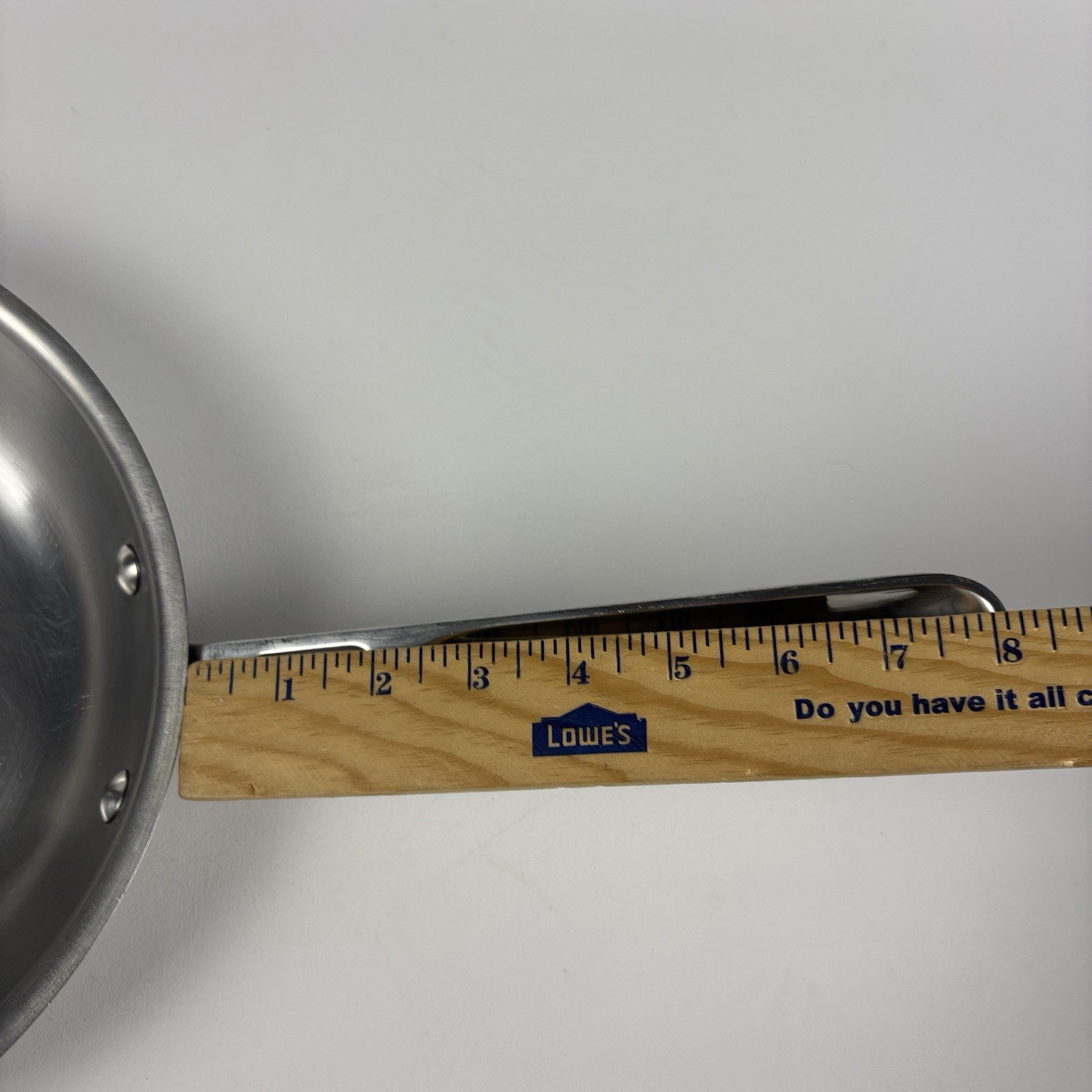 Vintage All-Clad Copper Core 10″ Stainless Steel 5-Ply Fry Pan Skillet USA Made