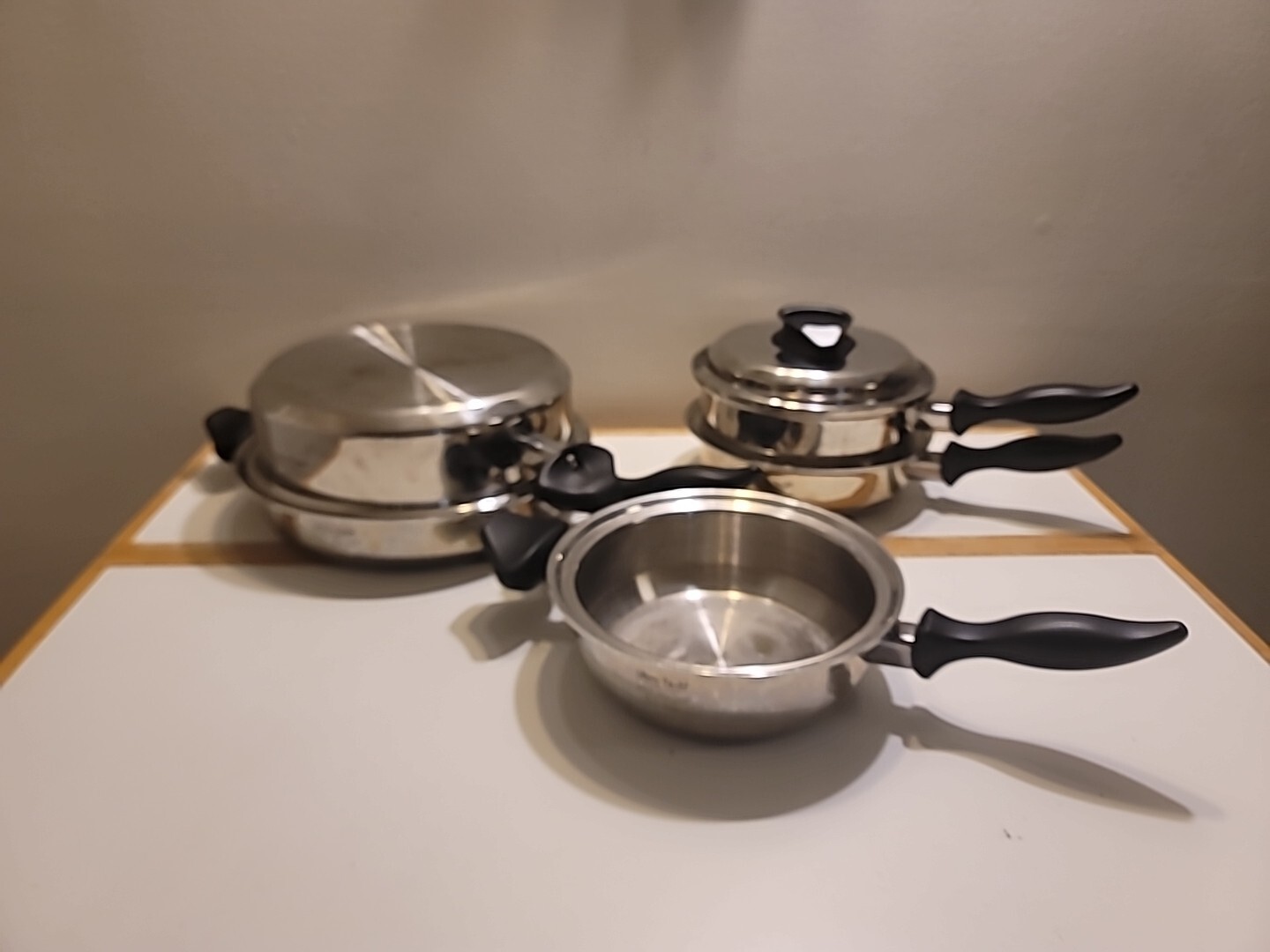 6 pc Carico Ultra Tech Cookware T304SS