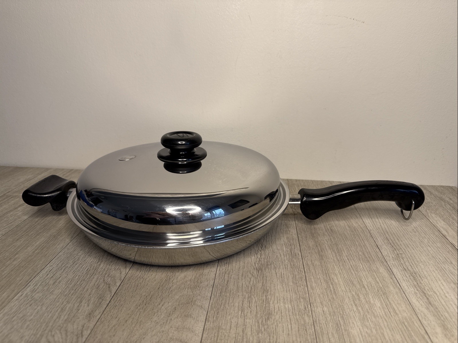 Saladmaster Skillet 11″ TP304-316 Surgical Stainless Steel Roaster Pan & Lid