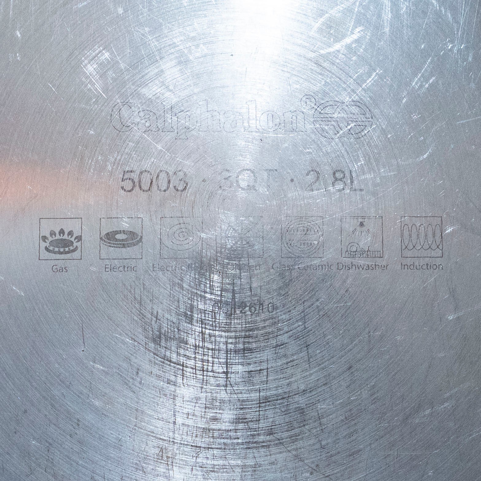 Calphalon 5003 Stainless Steel 3 Quart Skillet Sauté Frying – No Lid