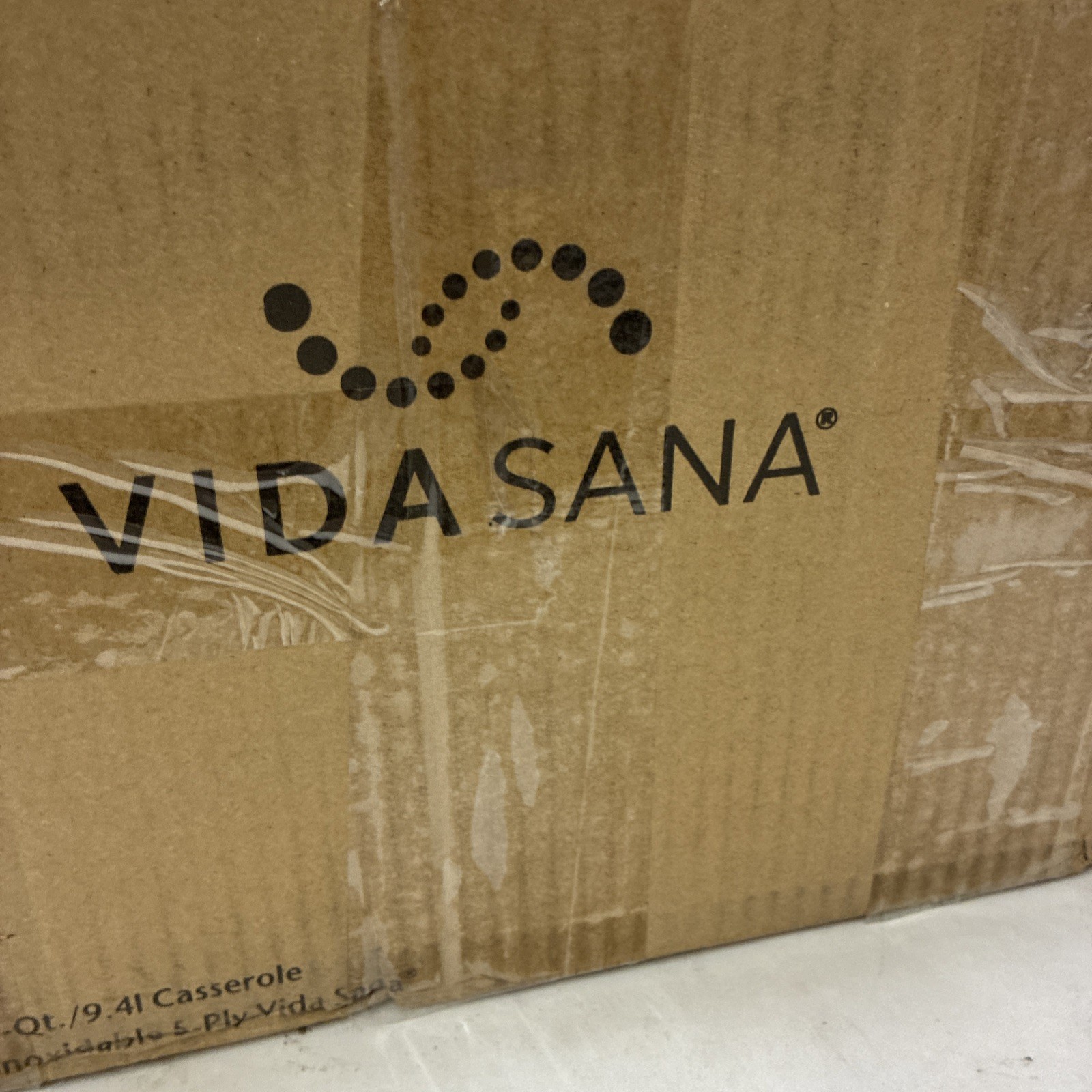 Princess House Vida Sana 5ply 10Qt Casserole Stainless Steel 5867