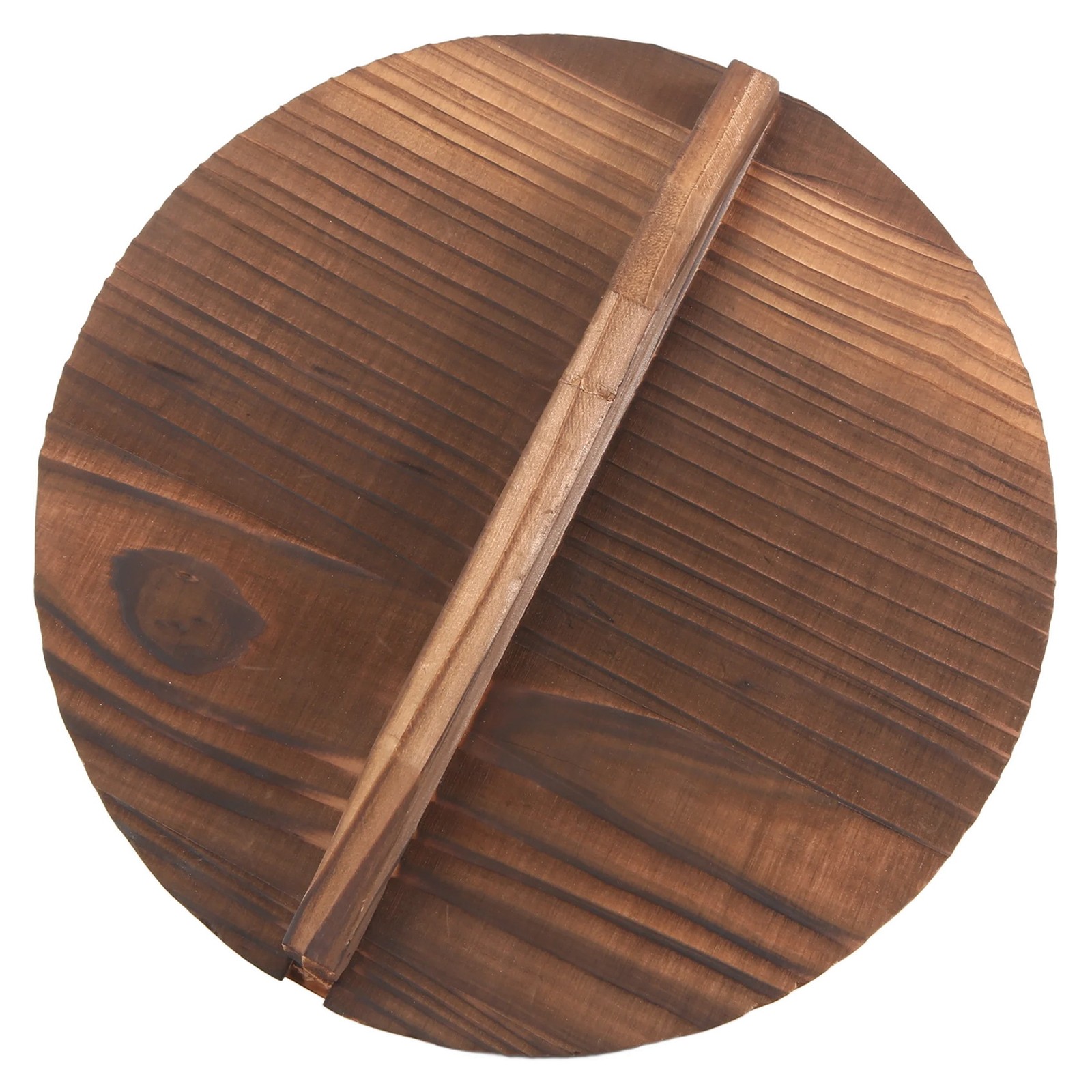 Kitchen Multi-Functional Wooden Pot Cover Handle Pan Lid Eco-Friendly9446