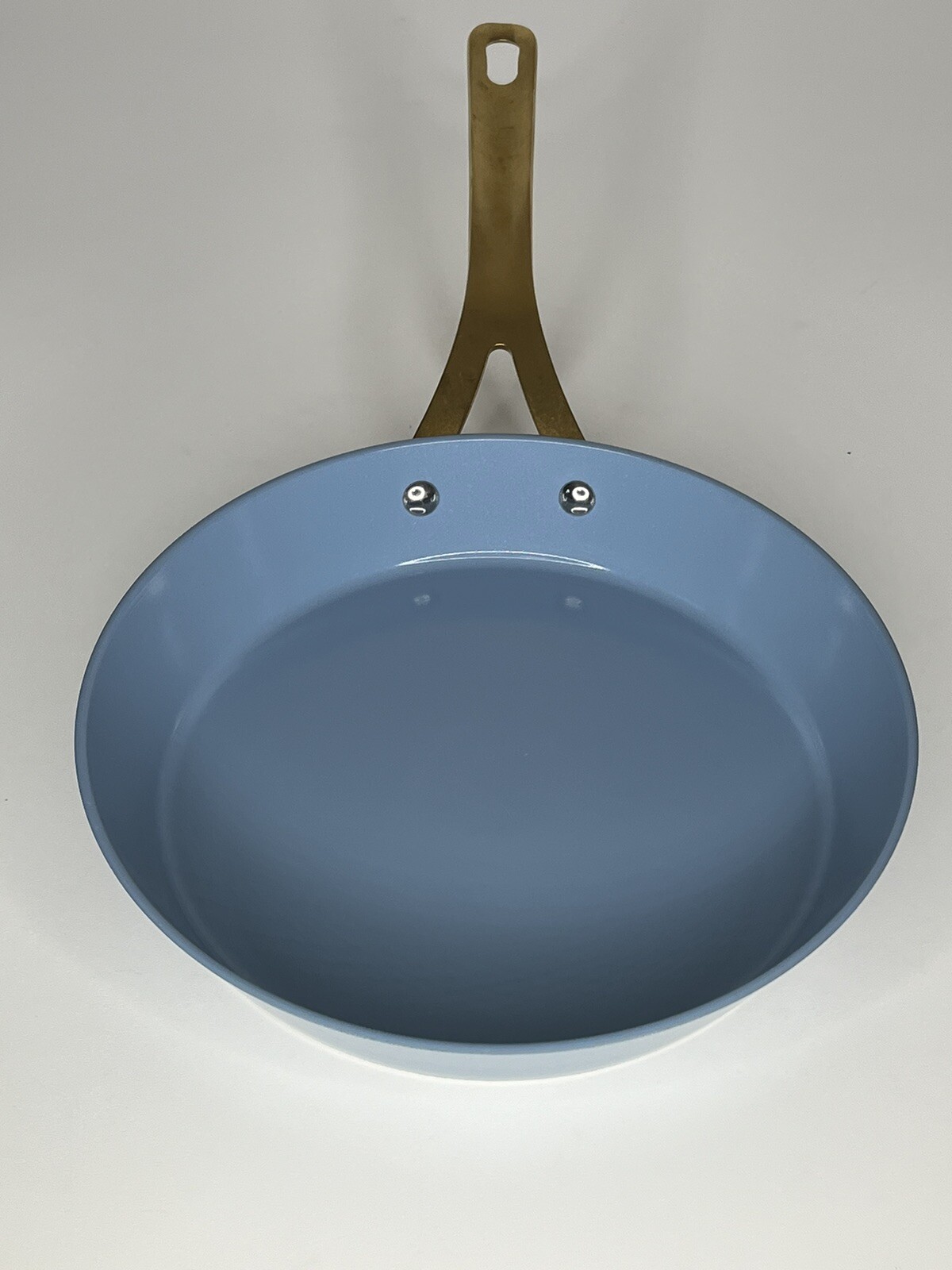 Brooklyn Steel Co. Orbit Aluminum Sparkle Frypans Cook Ware Spa Blue 9.5″