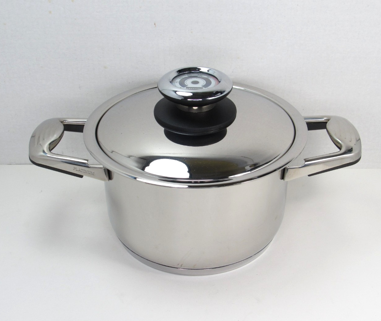 Platinum Professional Cookware System Titanium 24 Elements 4 Qt Pot T304S + Lid