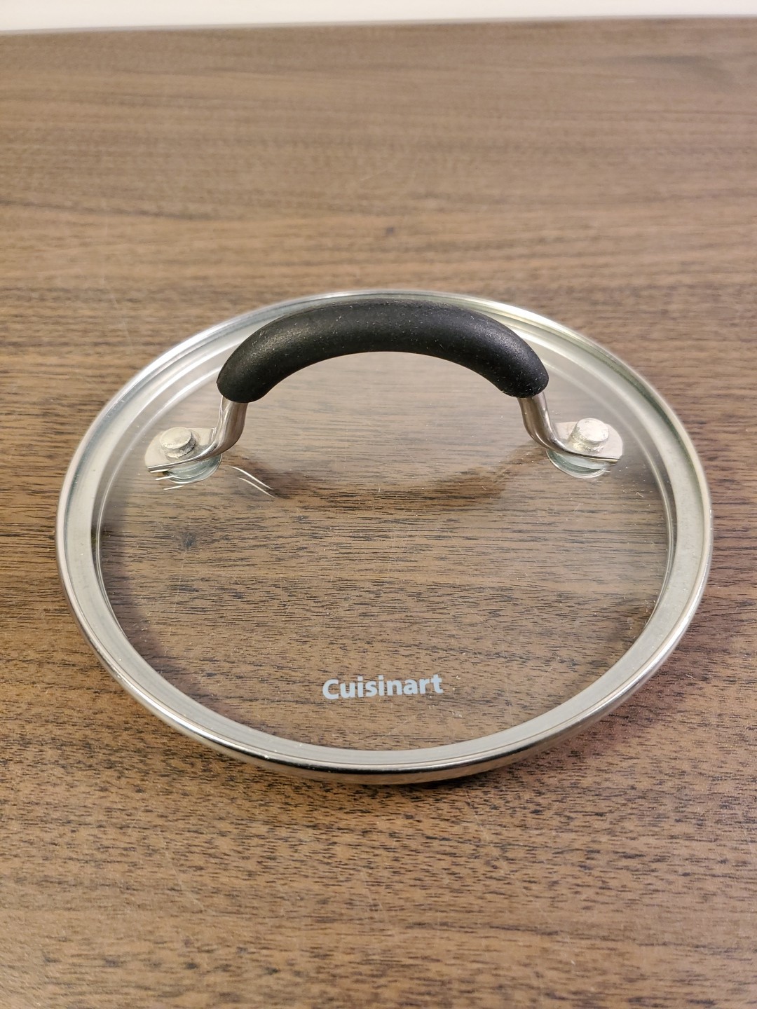 Replacement Cuisinart Glass Stainless Lid Only 5-1/4″ x 5-3/4″ for Saucepan Pot