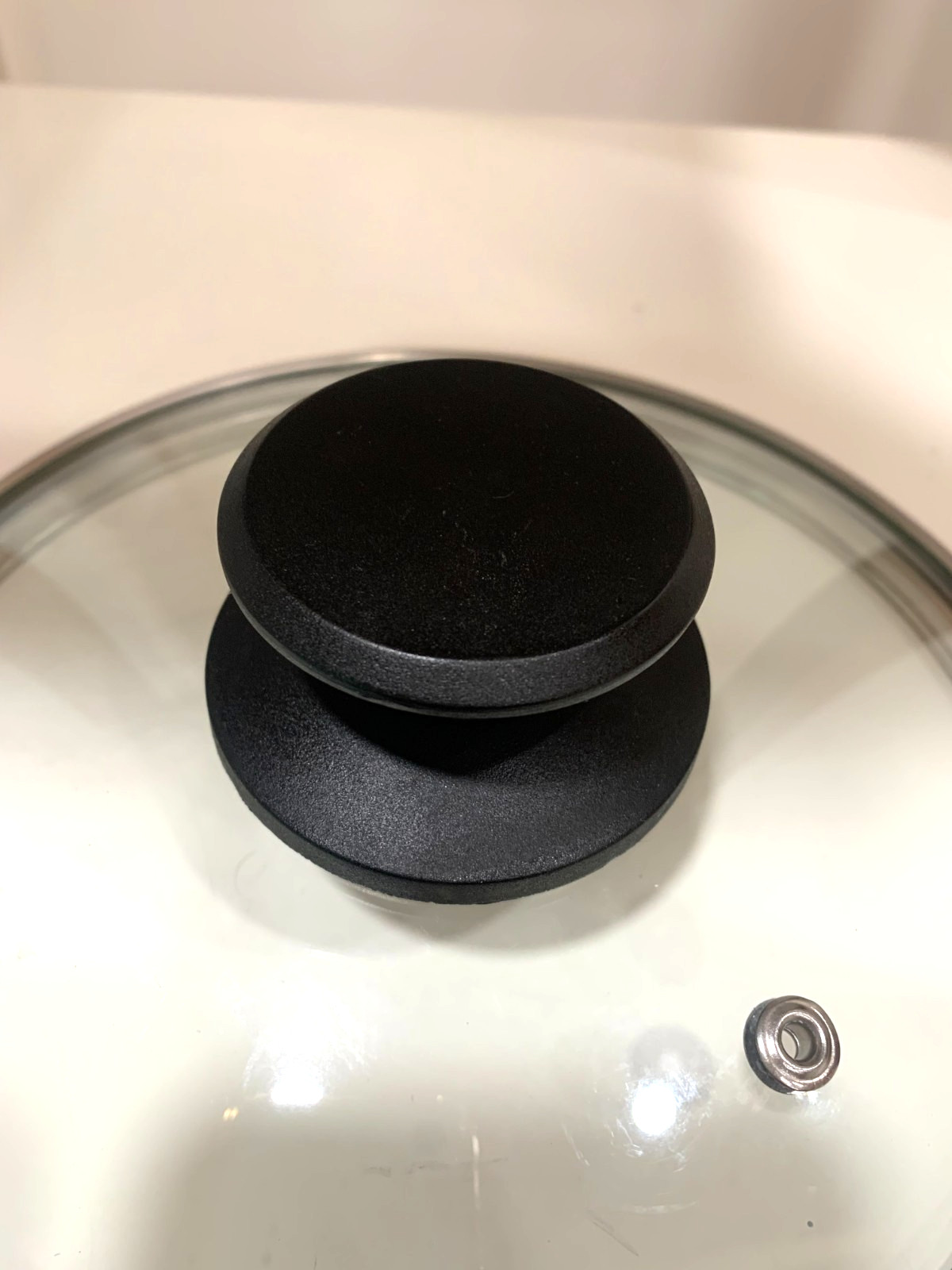 Round Glass Vented 7″inner Replacement Lid for Pot / Pan / Saucepan