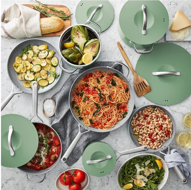 5.5-Quart Modern Ceramic Jumbo Cooker Nonstick All Cooktops Durable