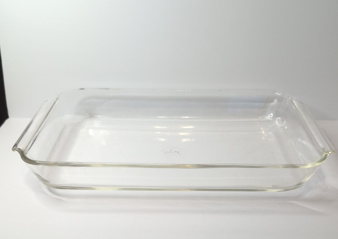 Anchor Hocking Fire King 440 3-Quart Casserole Dish Baking Dish 9×13″ USA Clear