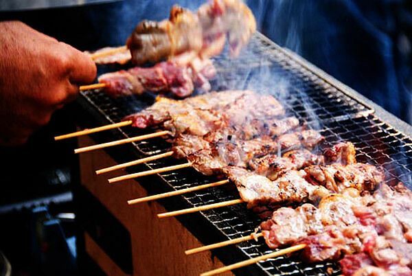 Japanese Yakitori BBQ Diatomite Charcoal Grill Barbecue Hibachi Konro 92 x 35cm