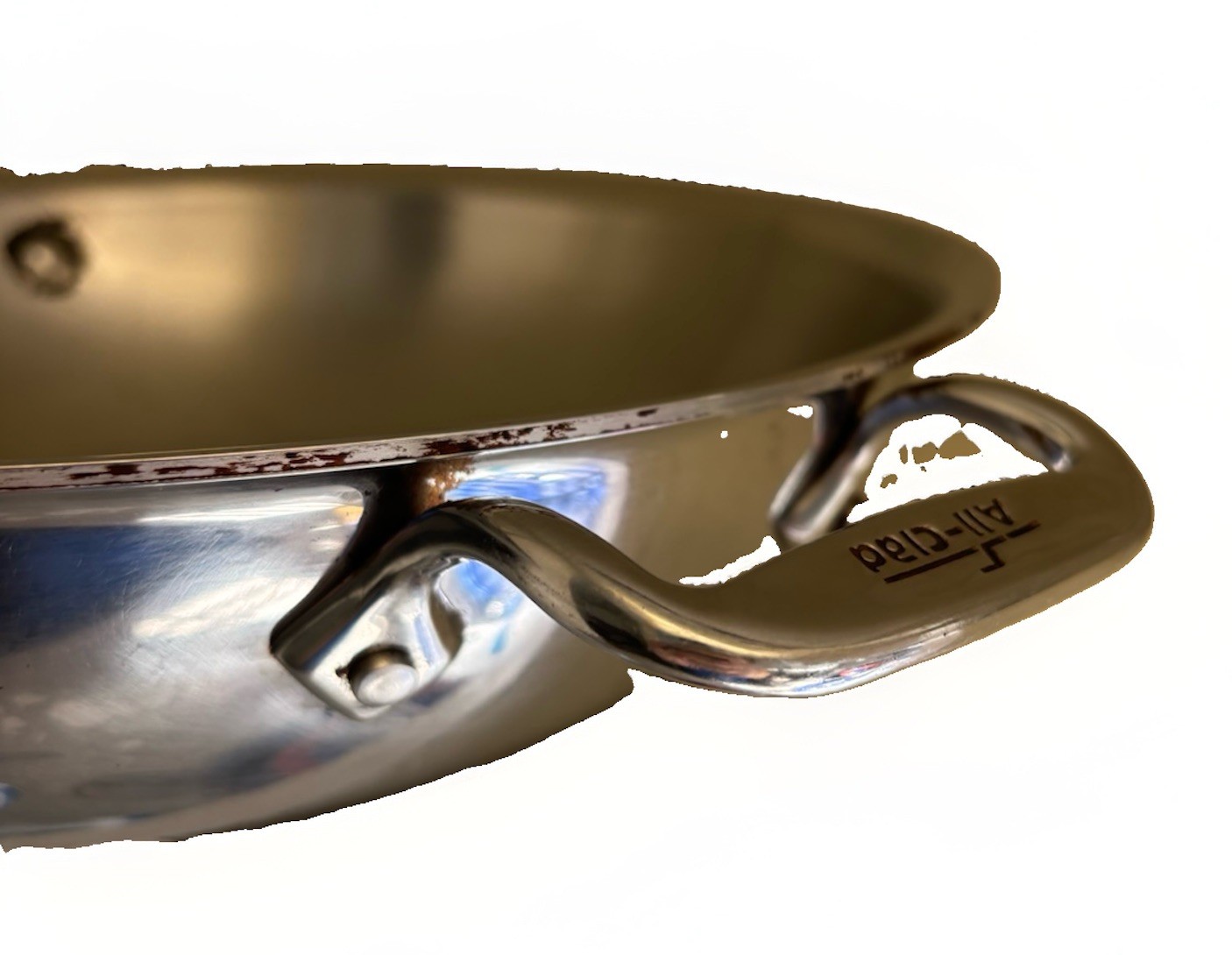 ALL-CLAD 12” Stainless Steel Chef’s Pan Wok W/ Dome Lid Cover