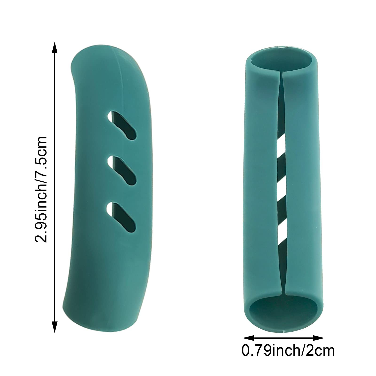 Silicone Pot Handle Covers, Heat Resistant, Non-Slip for Cast Iron Skillet