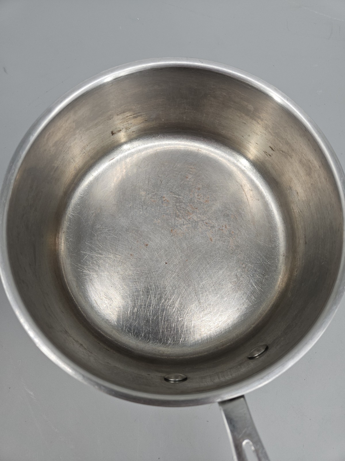 Emeril All Clad 2 Quart Stainless Steel Sauce Pan Stock Pot w/Lid Copper Core