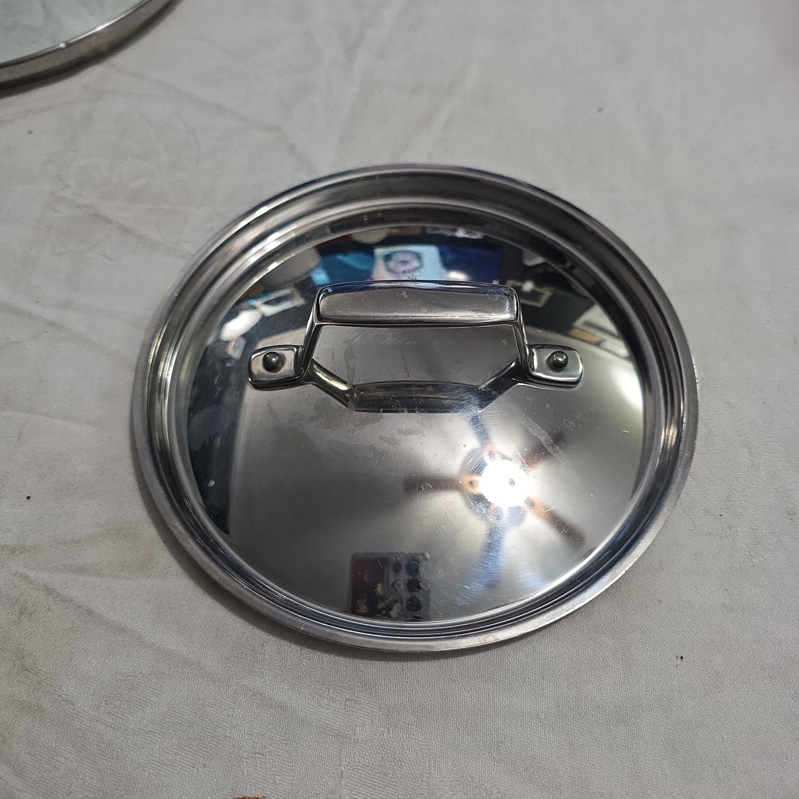 Stainless Steel (lid only, 6 1/4″