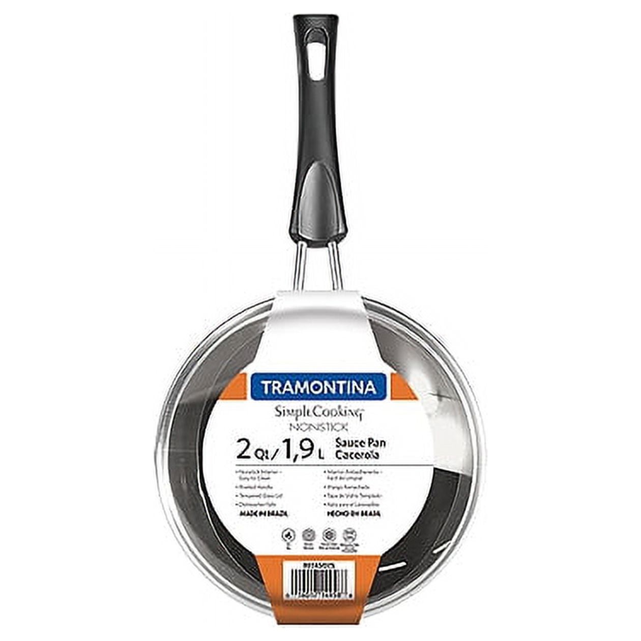 2 Quart Champagne Non-Stick Covered Saucepan