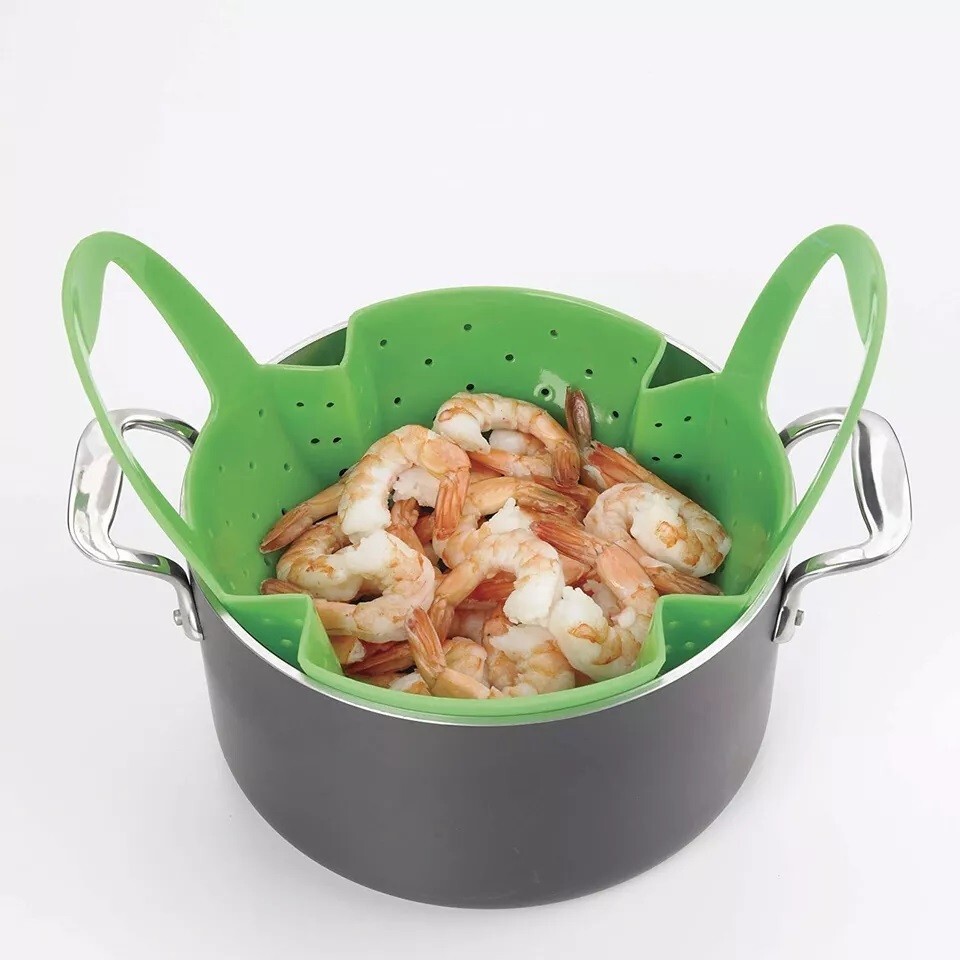 OXO Soft Works Silicone Pressure Cooker or Standard Pot Steamer Insert NWT