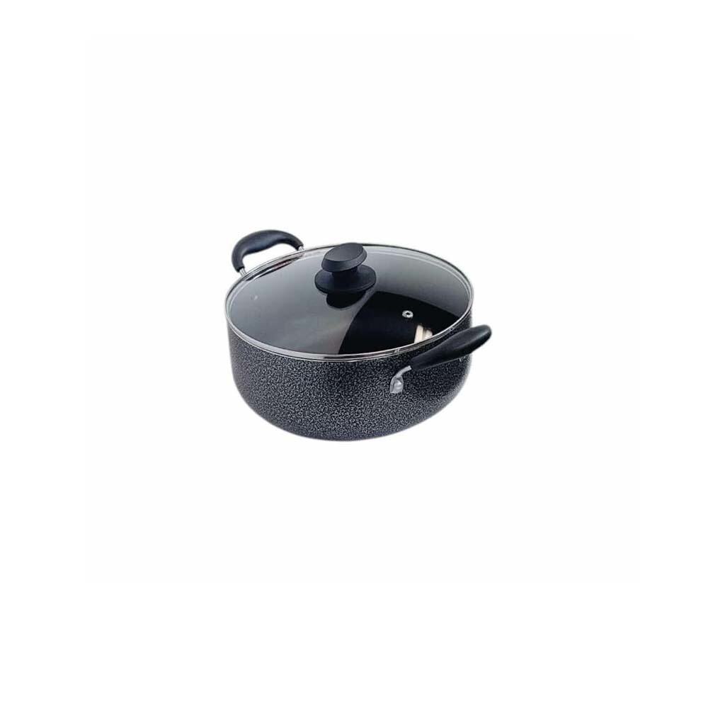 13-1/2″ (34CM) Non-Stick Coating Cooking Pot 18QT Sauce Pan With Lid Cookware