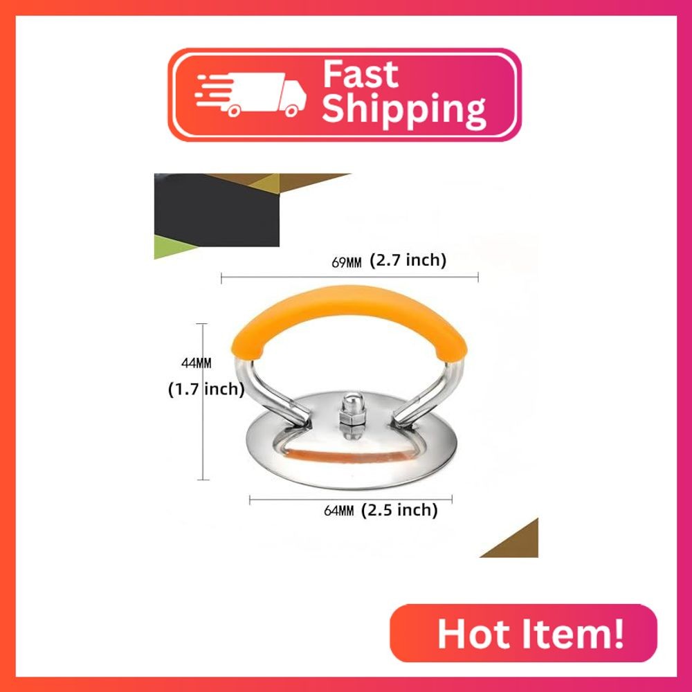 1 Pcs Universal Crock Pot Lid Handle, Stainless Steel Heat Resistant Cookware Po