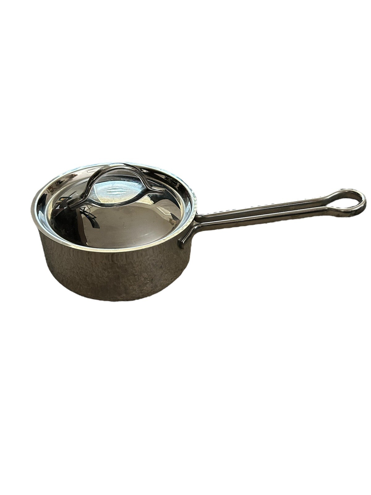 Revere Ware Proline 1.5 Qt Saucepan Copper Core Stainless Sauté Fry Pot & Lid **