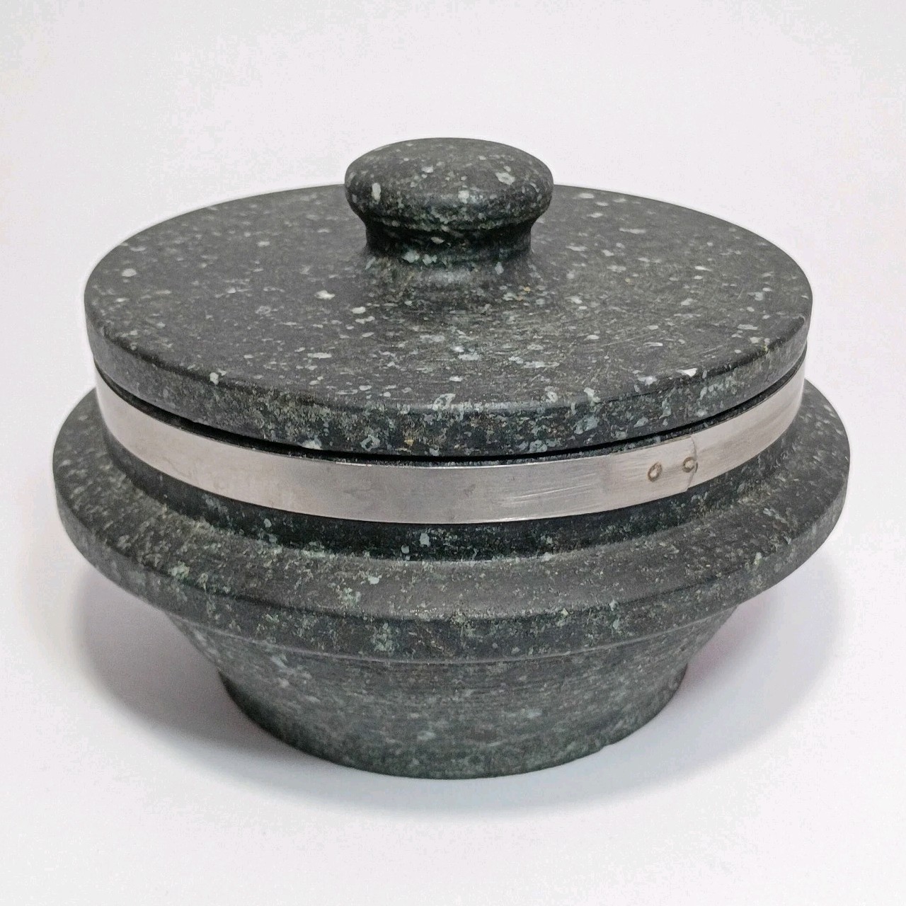 Korean Stone Bowl with Lid Dolsot Hot Pot Ttukbaegi Gopdol