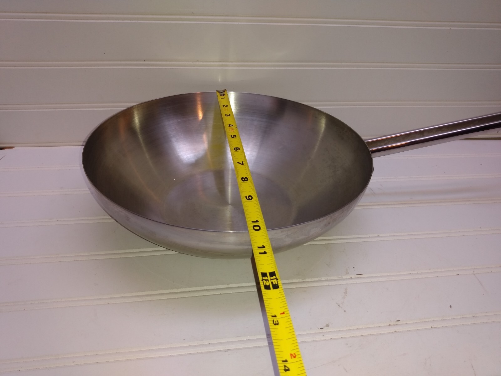 Revere Ware Proline 3 Qt Wok Copper Core Stainless 10.2″ Skillet Frying Pan Lid