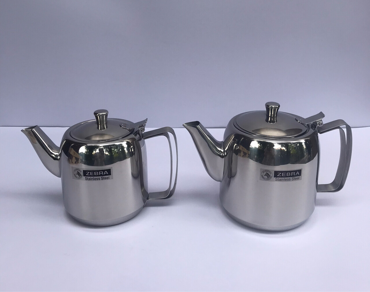 Thai Zebra Brand Prima Tea Pot Kitchenware Silver Stainless Steel Free Filter