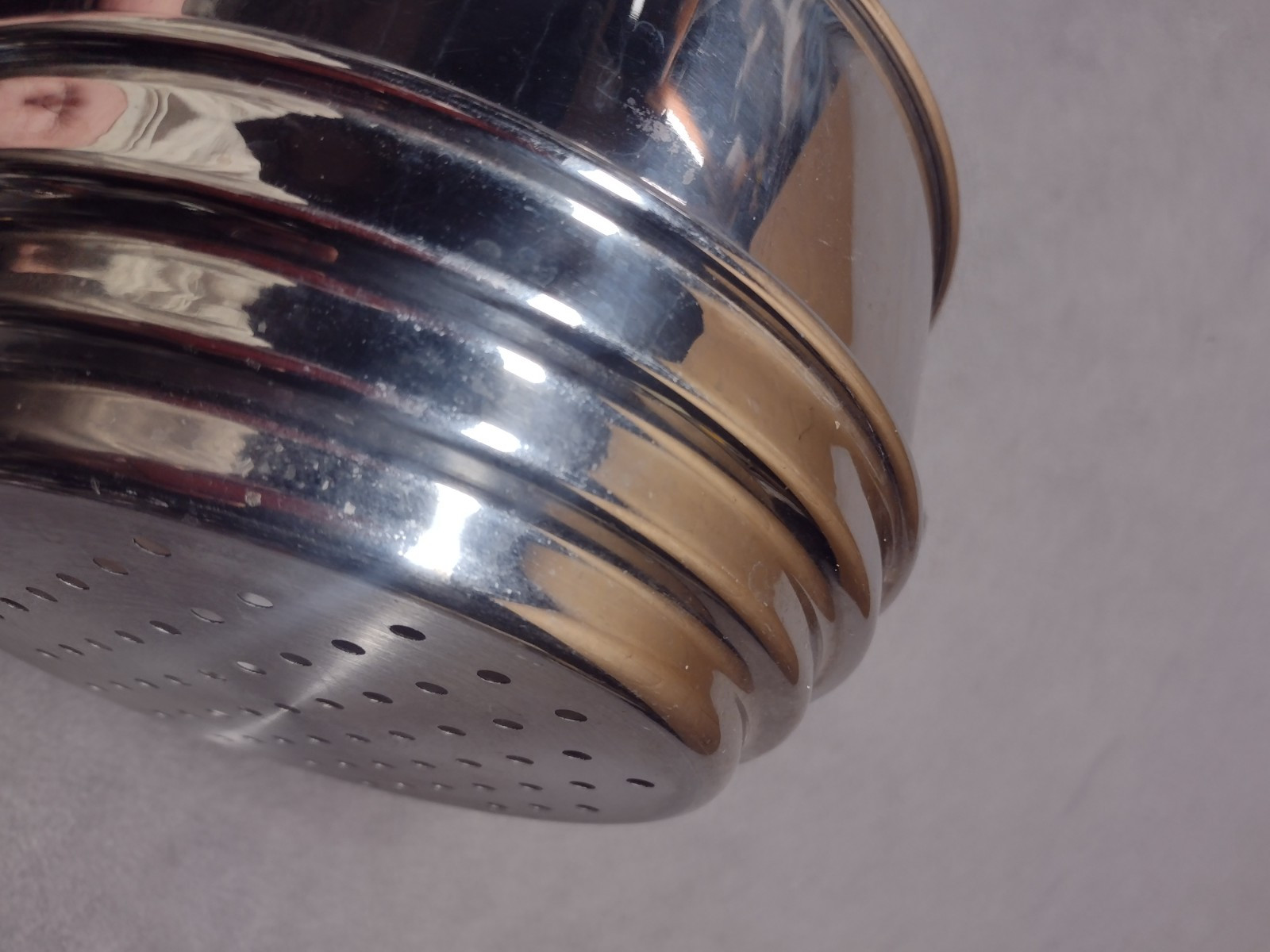Stainless Steel Three Tier Steamer Insert Basket With Lid Unbranded