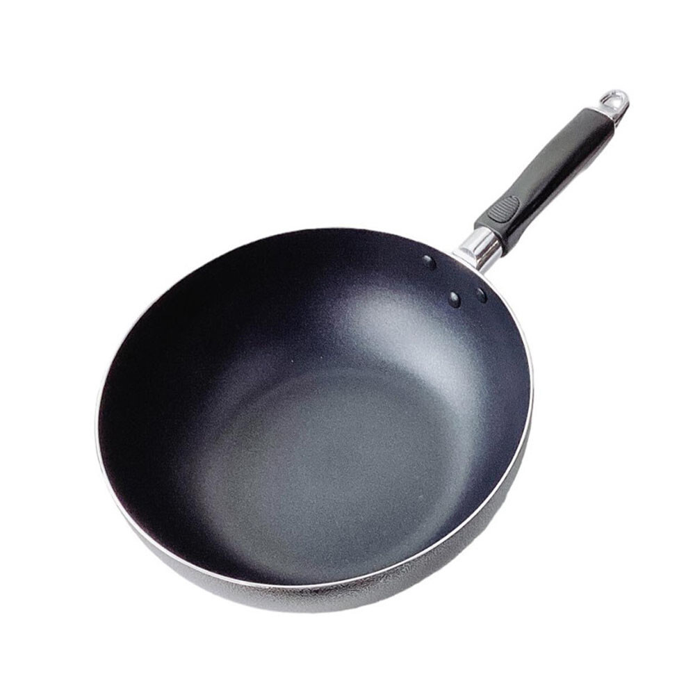 Nonstick Coating Deep Frying Pan Saute Pan with Lid, 10″ Fry Pan, Plastic Handle