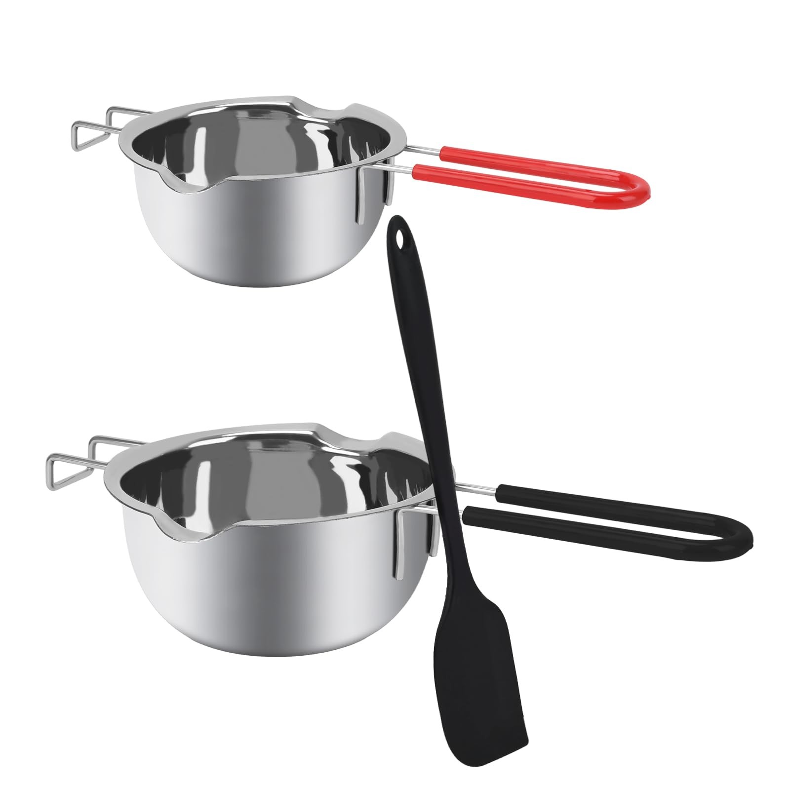 Stainless Steel Double Boiler Melting Pot 16oz 20oz Heat Resistant Handle Candle