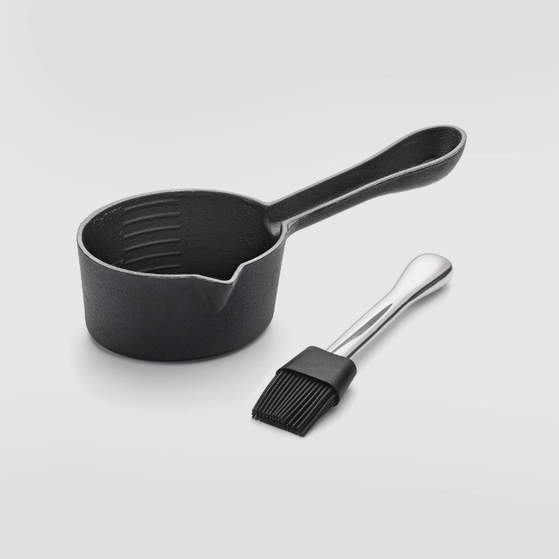 Sil Brush Silver 1.5 Capacity, Compatible with Gas & Electric Coil Cooktops