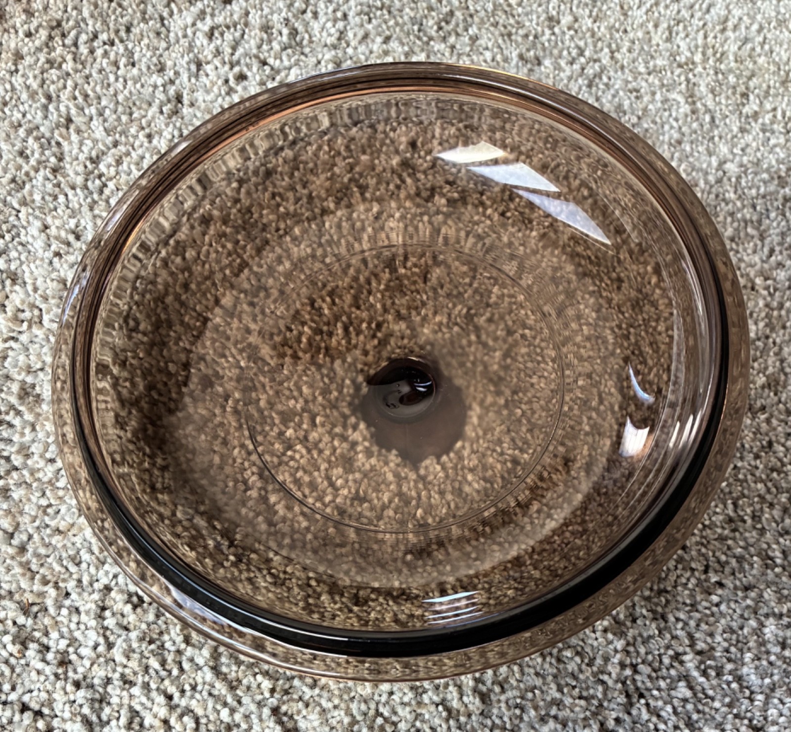 Corning Pyrex Visions Amber 1 1/2 Quart 1.5 Covered Saucepan pan & Lid V-1.5-C