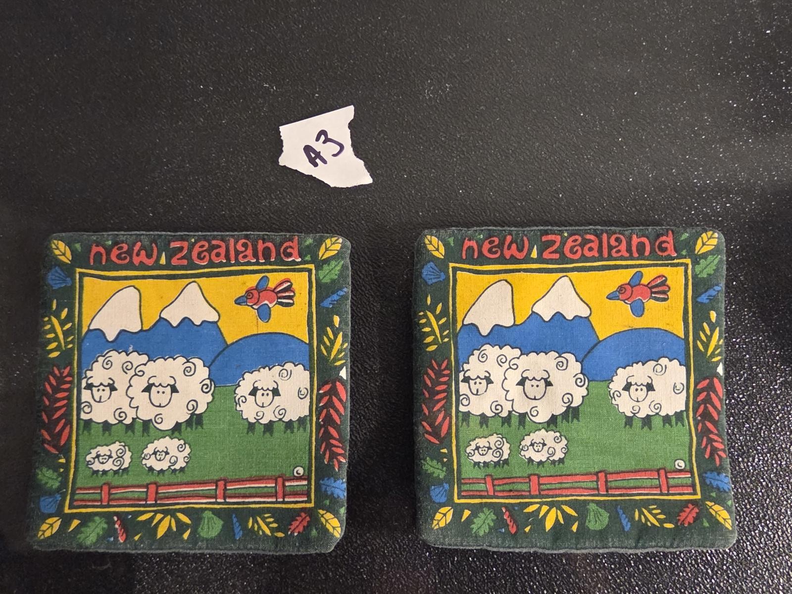 New Zealand Oven Mitten Set | 2 Units – Vintage