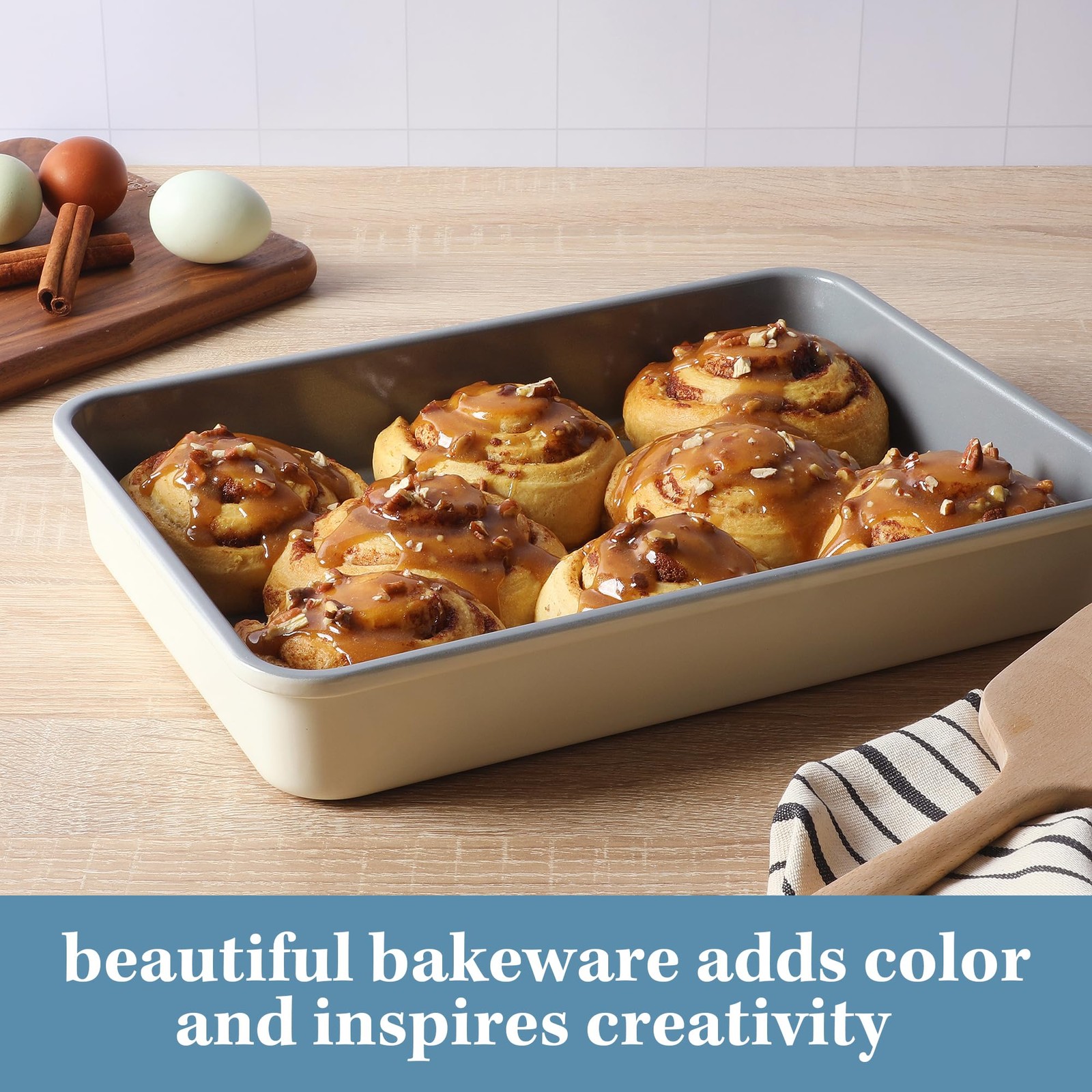 Kitchen Essentials Bake Sale 9 X 13 Inch PFOA, PFAS, PTFE Nonstick Roaster/Ca…